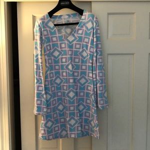 Mahi gold shirt dress